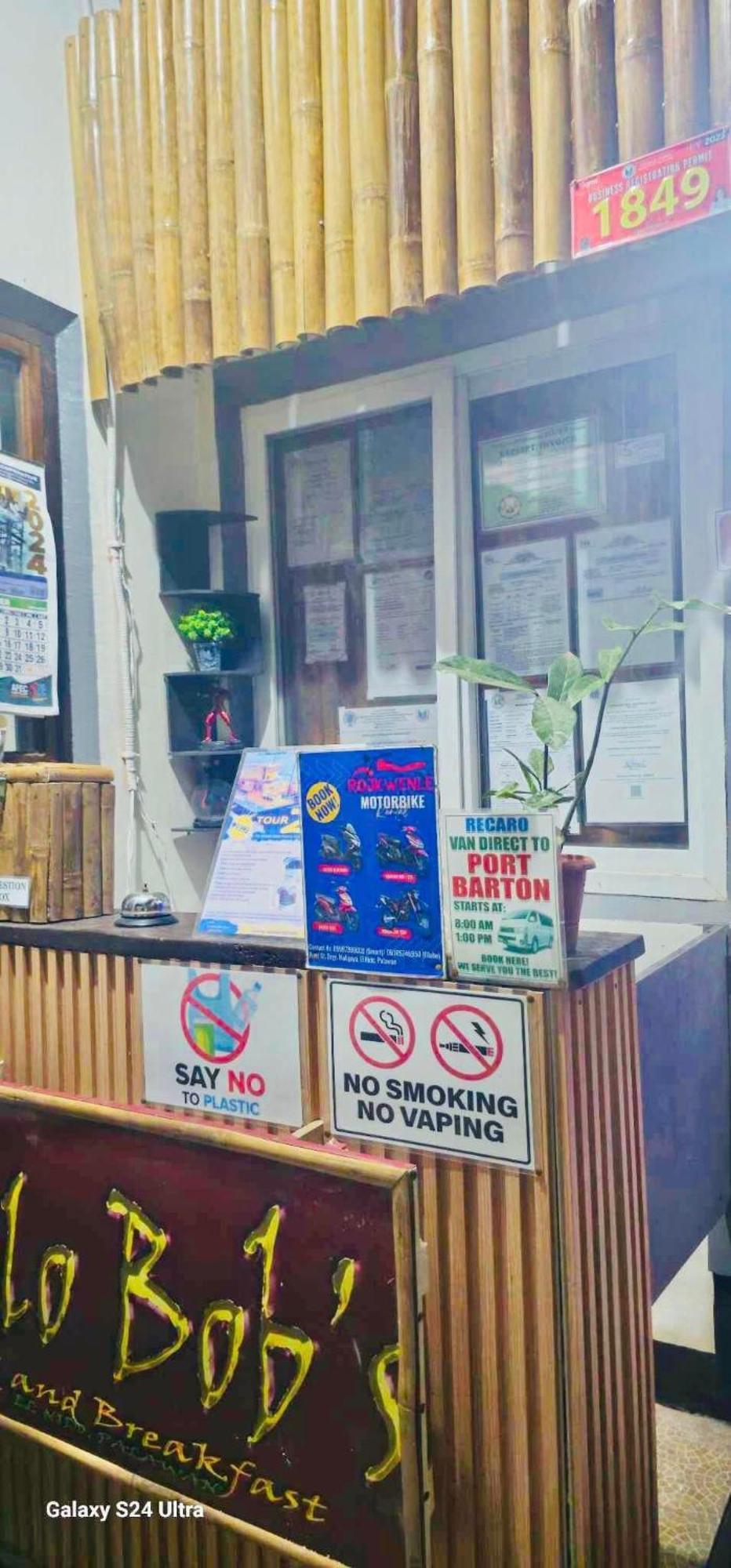 Lolo Bob'S Bed And Breakfast El Nido Εξωτερικό φωτογραφία